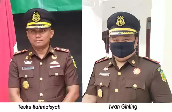 Teuku Rahmatsyah Jadi Kajari Medan, Iwan Ginting Kajari Langkat