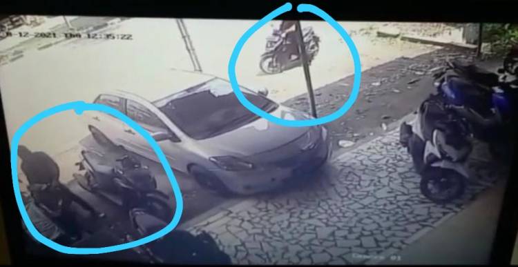 2 Pelaku Curanmor Gasak Sepeda Motor Office Girl Mandiri Mitra Usaha