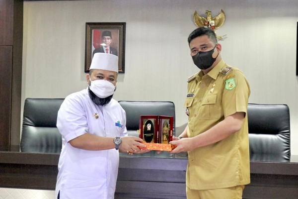 Bobby Nasution Terima Kunjungan Wali Kota Bengkulu