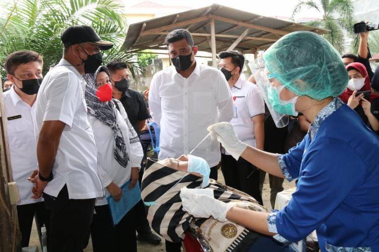 Testing Ribuan Orang Per Hari, Bobby Nasution Gercep Keluarkan Medan Dari Zona Merah