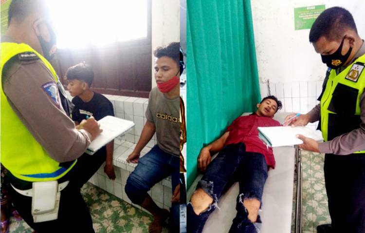 Grand Max Hajar Tiga Kendaraan Roda Dua Di Jalinsum Asahan