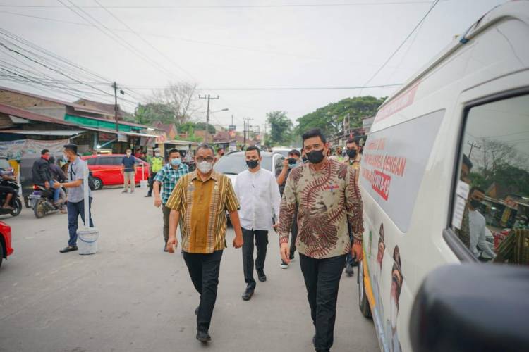 Nekat Berkantor di Kecamatan Zona Merah, Bobby Nasution Disematkan sebagai Wali Kota Pemberani