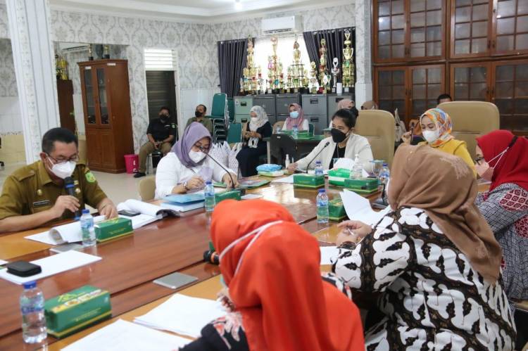 Ketua TP PKK Kota Medan Pimpin Rapat Pembahasan Program Kerja TP PKK Kota Medan