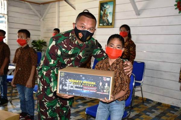 Danrem Pimpin Baksos Sambut HUT Ke-63 Korem 023/KS dan HUT Ke-76 Kemerdekaan RI