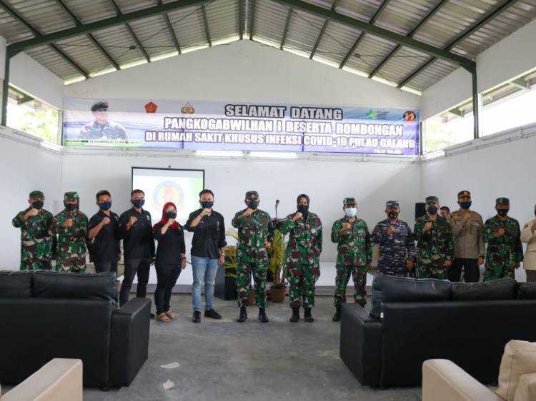 Pangkogabwilhan I Kunjungi RSKI Pulau Galang