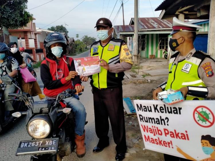 Unit Dikyasa Sat Lantas Polres Sergai Giat Ops Yustisi