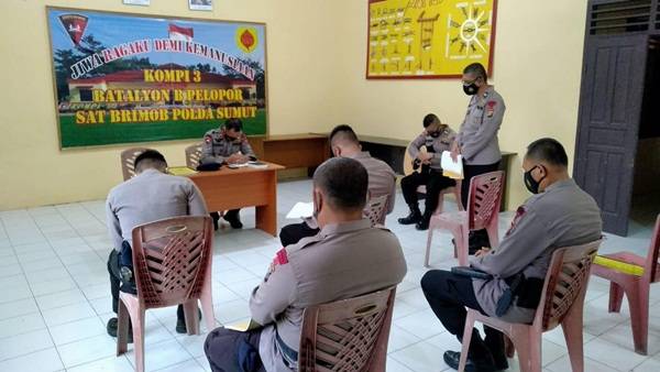 Brimob Batalyon B Sumut Tingkatkan Karakter Personil yang Lebih Humanis