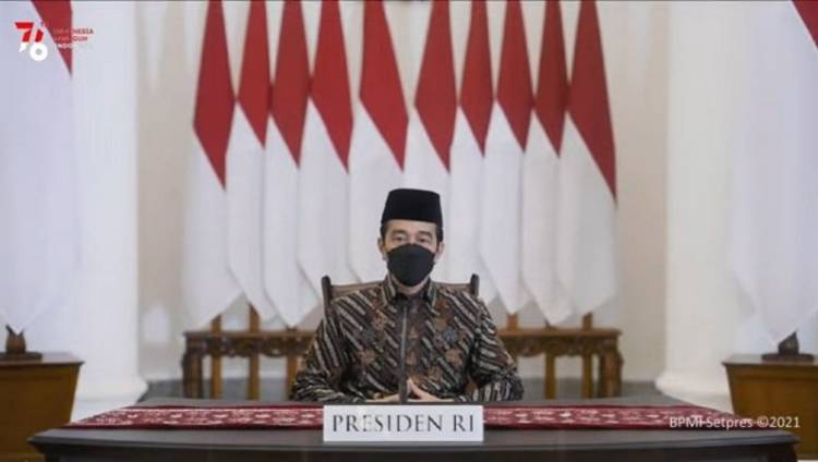 Presiden Jokowi Gelar Zikir dan Doa Kebangsaan Jelang HUT RI