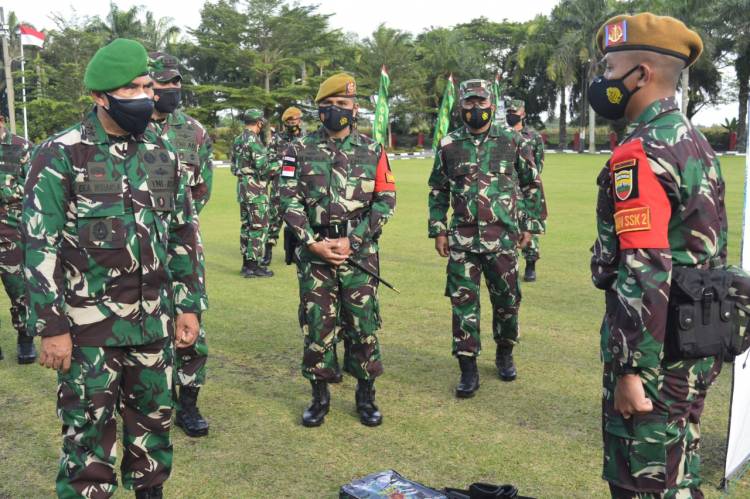 Tim Riksiap Ops Mabesad Kunker ke Batalyon Arhanud 11/WBY