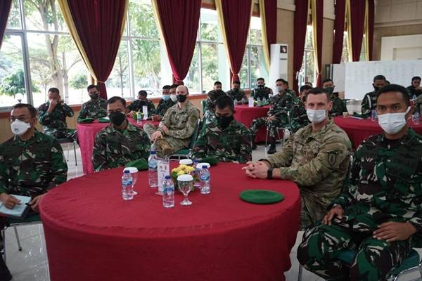 Latma  MTT SFAB Gel III TA 2021 Antara TNI AD Dengan US Army Resmi Ditutup