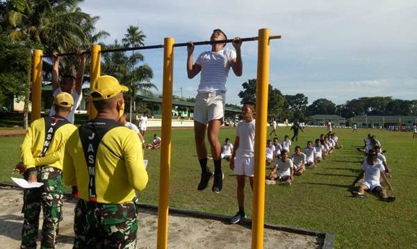 Korem 022/PT Gelar Seleksi Tes Garjas Calon Bintara