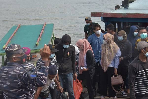 Ribuan Nelayan 'Serbu' Vaksinasi Lantamal I Belawan