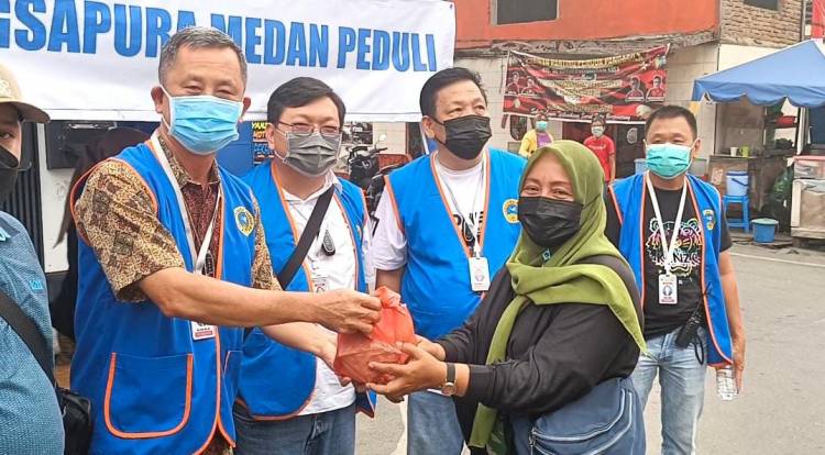 Selama 10 Hari, Yayasan Angsapura Bagikan 10 Ribu Lebih Nasi Bungkus kepada Masyarakat