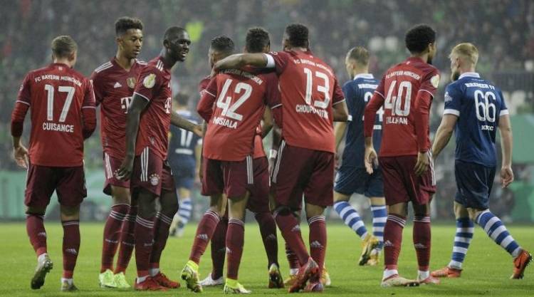 Ini Hasil Pertandingan Bremer SV vs Bayern Munich