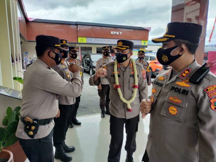 Singkat Namun Berkesan, Sebut AKBP Muhammad Saleh SIK. MM Dalam Pisah Sambut Kapolres Taput
