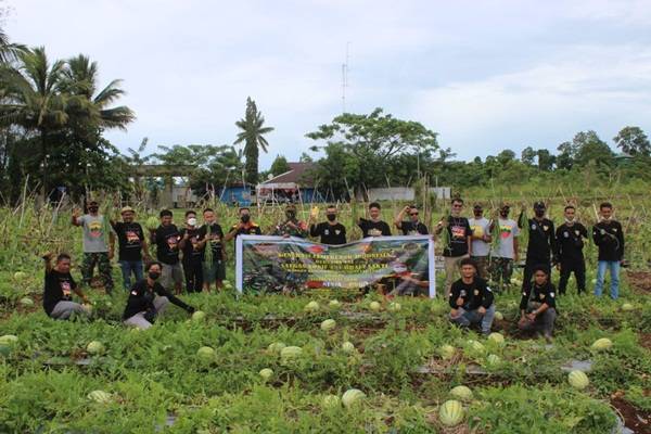 Apresiasi dari Komunitas Pertanian GCI Untuk Kebun Satgas 131/BRS di Skouw Papua