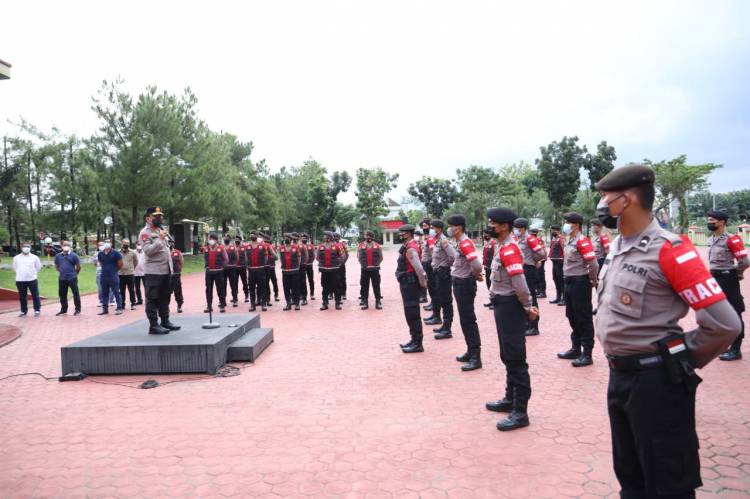 BKO kan 76 Personil ke Siantar, Kapolda Sumut : Sosialisasikan Prokes dengan Baik kepada Masyarakat