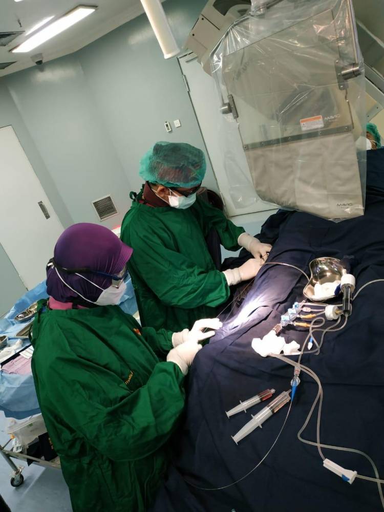 Layanan Cathlab RS USU Berhasil Selesaikan Tindakan PCI Perdana