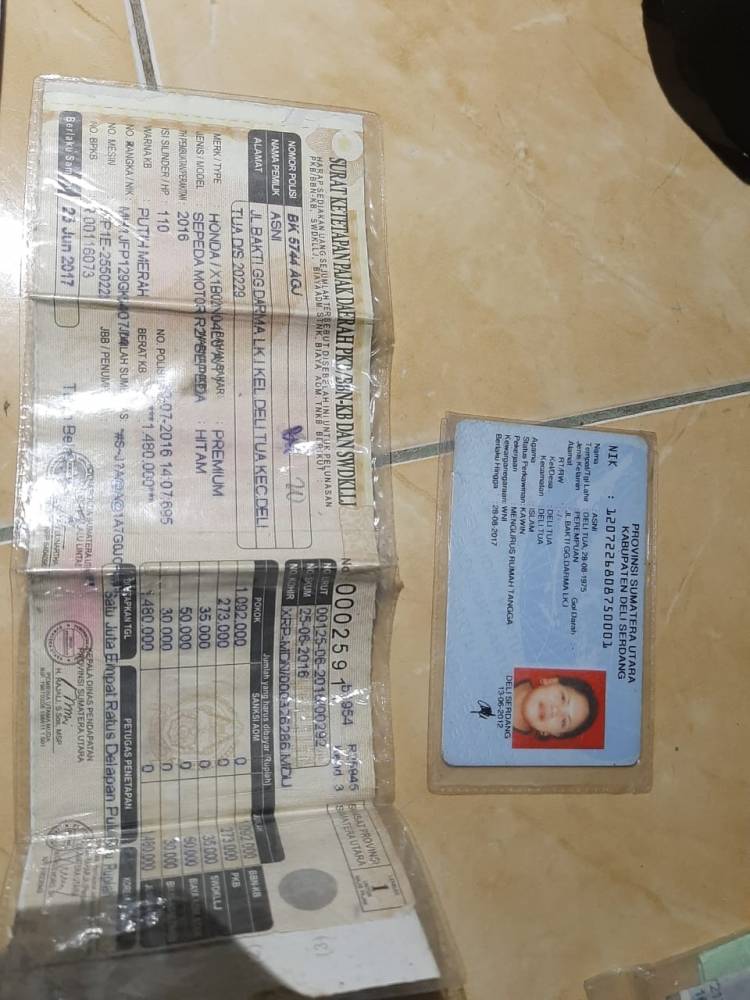 Oknum Polri Brigadir G.M. Diduga Kembali Gelapkan Sepeda Motor  Warga, Modus Pinjam