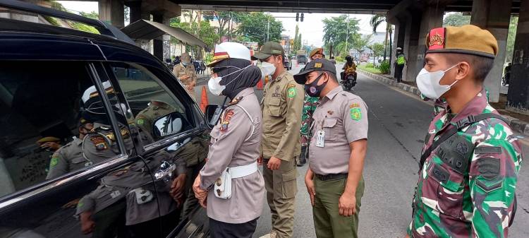 Sebanyak 459 Kendaraan di Hari Libur PPKM Level 4, Diputar Balik Poldasu