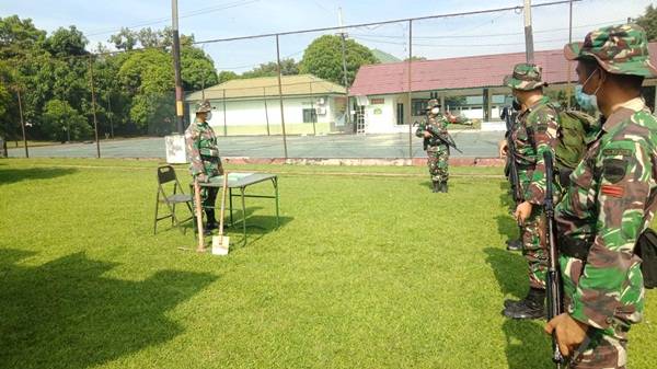 Yonzipur 1/DD Gelar Latnistis Tingkat Kompi