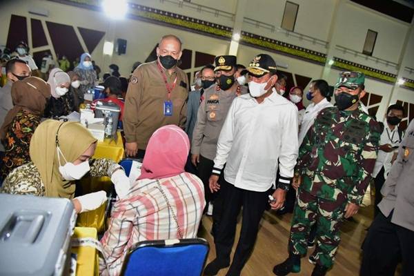Galakkan Vaksinasi Massal, Gubsu Harapkan Mampu Percepat Laju Roda Perekonomian