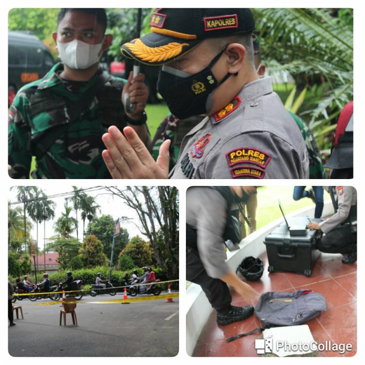 Polisi Usut Pelaku Teror Tas Bertuliskan "Awas Bom" di Siantar