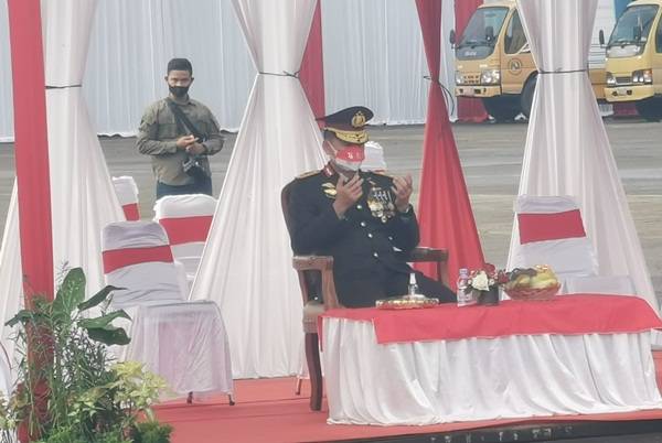 Waka Polda Sumut Hadiri Upacara Hari Kemerdekaan di Lanud Soewondo