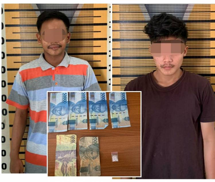 Genggam Shabu Di Pinggir Jalan Kurir Dan Pengedar Kompak Satu Sel
