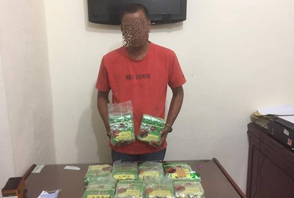 Polisi Nyamar Jadi Pembeli, 10 Kg Sabu Berikut Kurirnya Terangkut