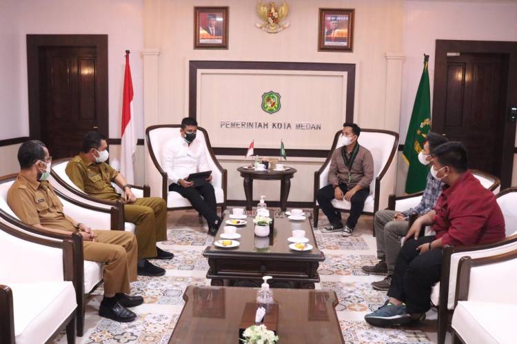 Bobby Nasution Harapkan HMI Medan Ajak Masyarakat Patuhi Prokes