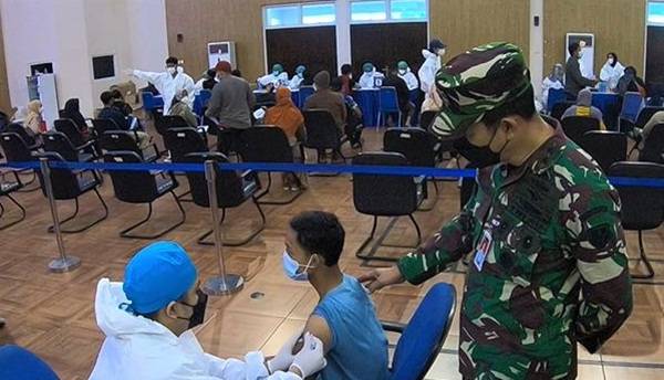 Lima Hari Serbuan Vaksinasi Di Seskoau Capai 12 Ribuan Orang