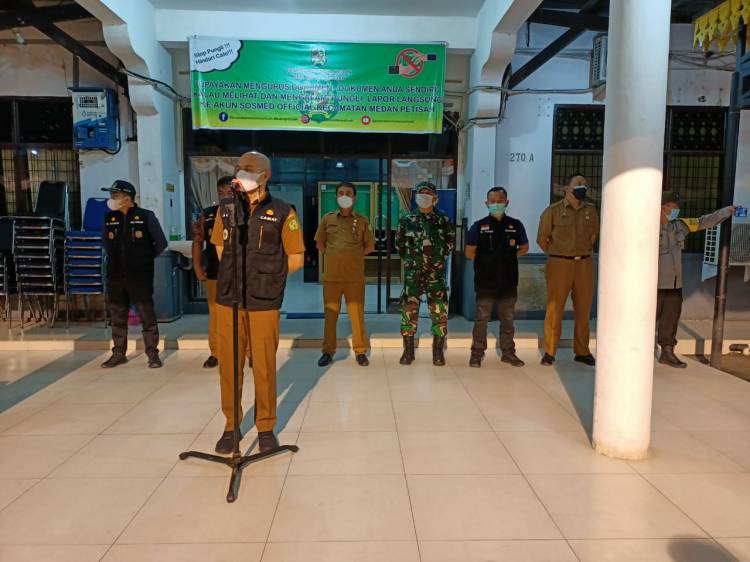 Polsek Medan Baru Bersama Muspika Medan Petisah Test Swap Pemilik dan Pengunjung Hotel Sibayak