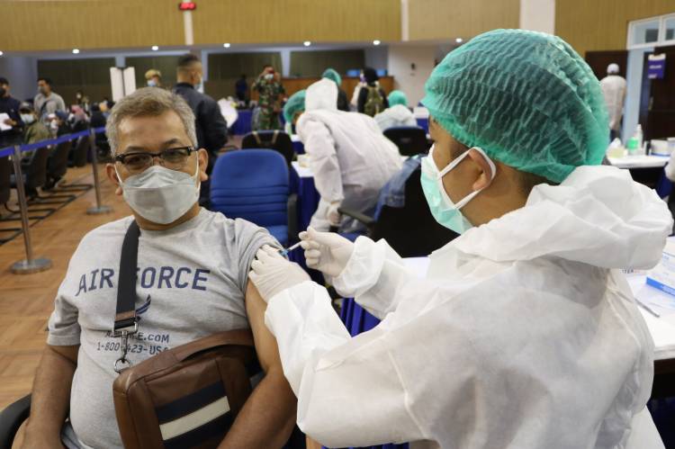 Dukung Percepatan Vaksinasi, Serbuan Vaksinasi Kembali Digelar di Seskoau