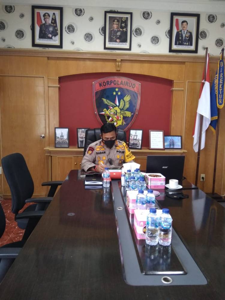 Dialog Interaktif Dit Polairud Polda Sumut Dalam Upaya Pencegahan Penyebaran Covid-19 di Daerah Pesisir