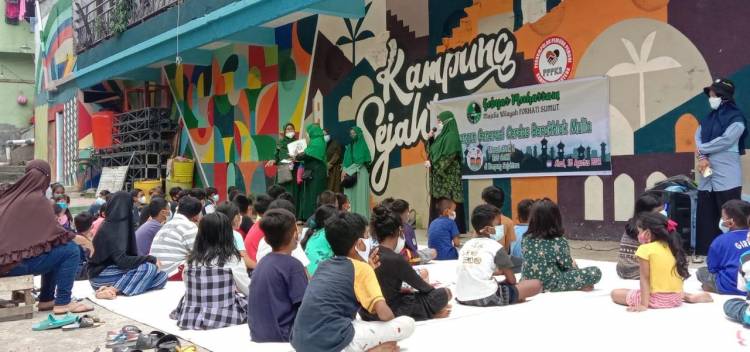 Bersama Aanak-Anak, Majelis Wilayah Forhati Sumut Gelar "Gebyar Muharram"
