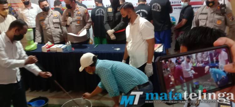 Polres Tanjungbalai Rebus Sabu, Dan Belender Ekstasi