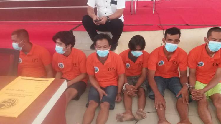 Polres Pelabuhan Belawan Paparkan Hasil Tangkapan Narkoba