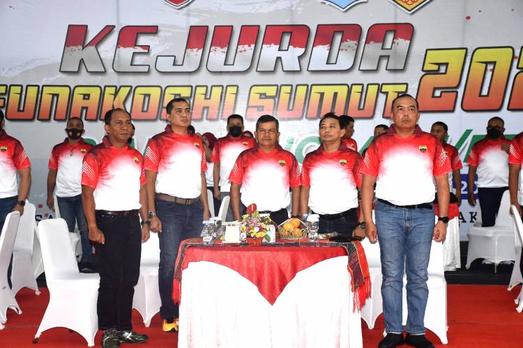 Pangdam I/BB Buka Kejurda Funakoshi Karate-DO tingkat pelajar se Sumatera utara Piala tetap Pangdam I/BB