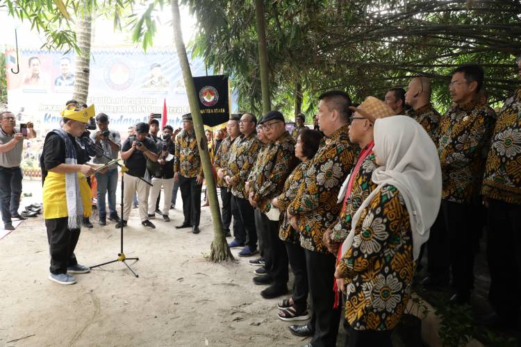 DPW KSBN Sumut Dikukuhkan di Pasar Kamu