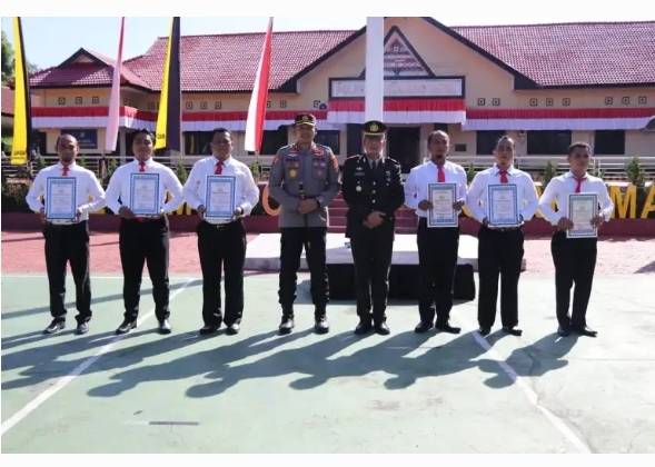 7 Personil Polres Madina Raih Penghargaan