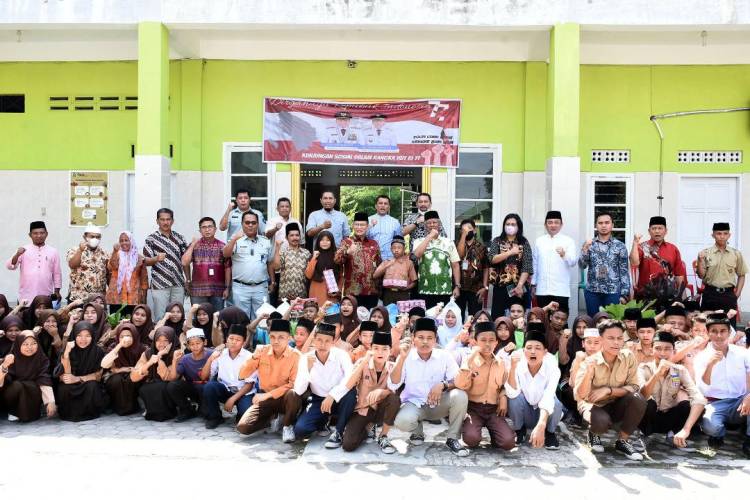 Sambut HUT ke-77 Kemerdekaan RI, Pemprov Sumut Gelar Berbagi Kebahagian Kepada Sesama