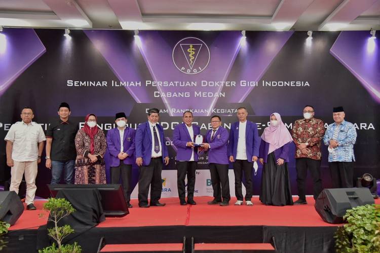 Edy Rahmayadi Harapkan PDGI Terus Kembangkan Keilmuan Kesehatan