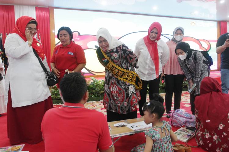 Meriahkan Hari Anak Nasional 2022, Bunda PAUD Sumut Buka Festival Menggambar dan Mewarnai