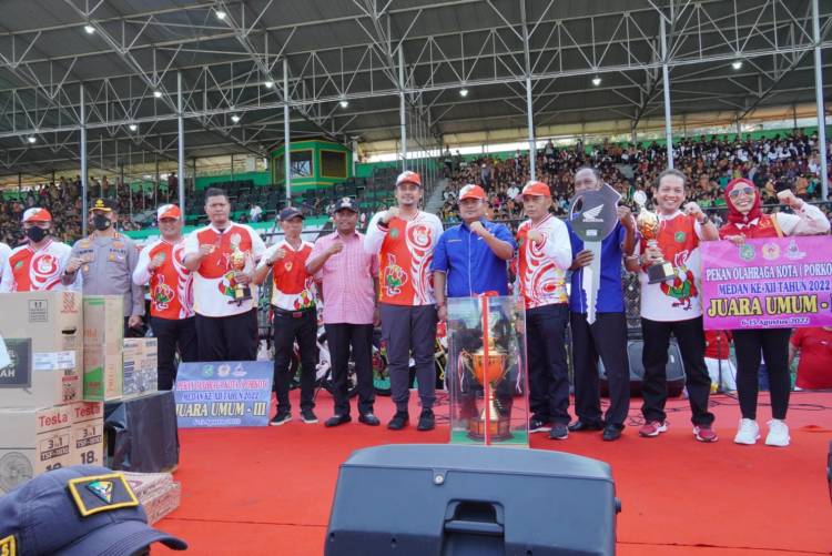 Medan Denai Pertahankan Juara Umum Porkot XII