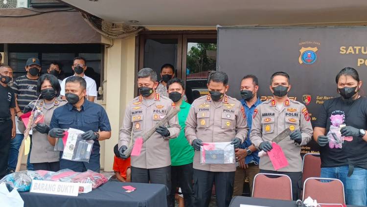 Polrestabes Medan Gasak 101 Pelaku Kejahatan dan 3 Ditembak