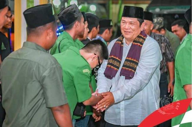 Pimpinan Cabang GP Ansor Kota Padang Sidempuan Bertolak Ke Laguboti