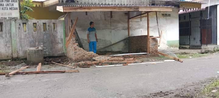Posko GKN di Belawan Dirusak OTK