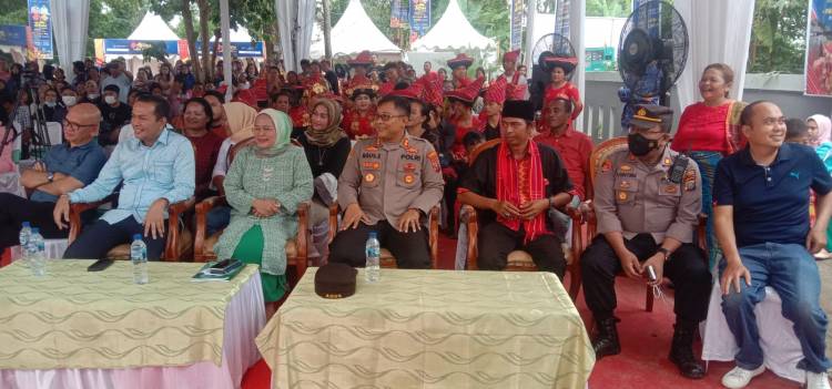 Wakapolresta Deli Serdang Hadiri Penutupan Festival Pancur Gading Situs Benteng Putri Hijau