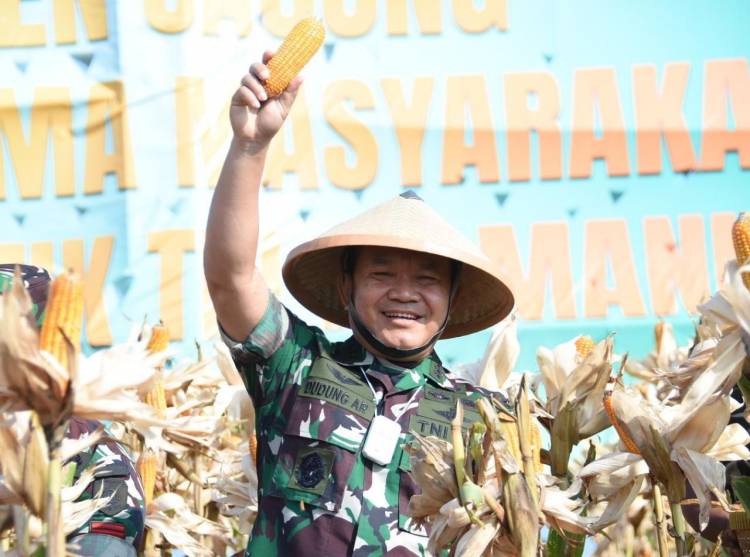 Implementasi Instruksi Presiden RI, TNI AD Optimalkan Program Ketahanan Pangan dan Ketersediaan Air